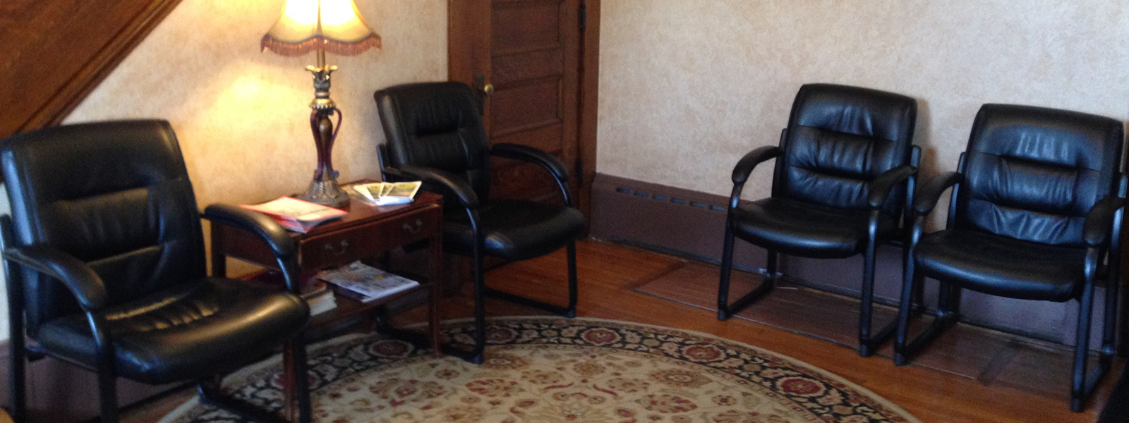 chairs in a waiting room